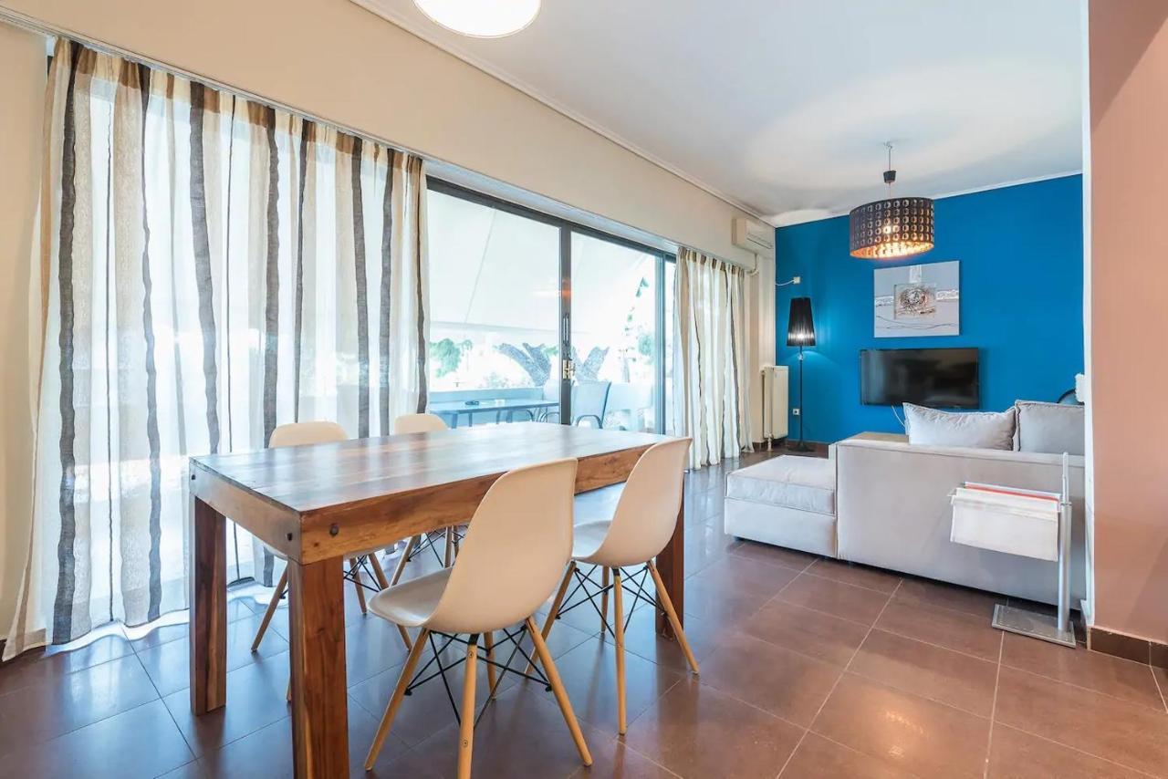 Glyfada Glass-Walled Designed Apt Αθήνα Εξωτερικό φωτογραφία