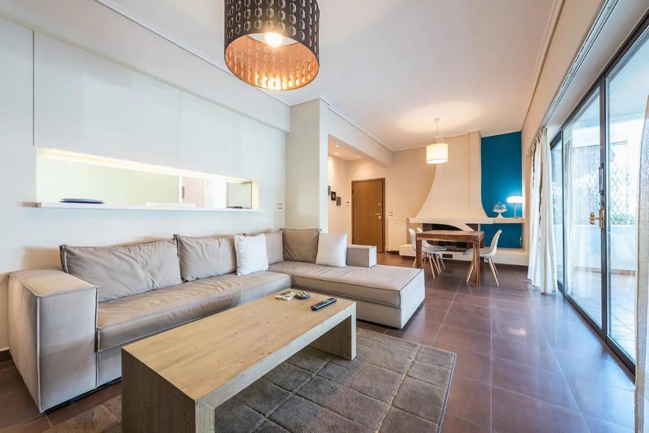 Glyfada Glass-Walled Designed Apt Αθήνα Εξωτερικό φωτογραφία