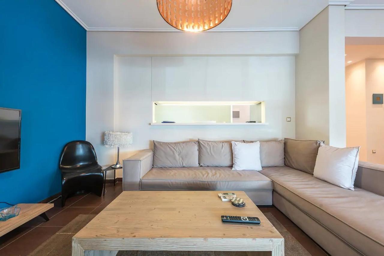 Glyfada Glass-Walled Designed Apt Αθήνα Εξωτερικό φωτογραφία